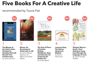 Five Books for a Creative Life